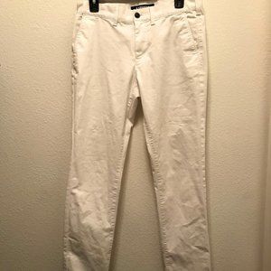 Express Men White Skinny Jeans 29x32 Stretch+
